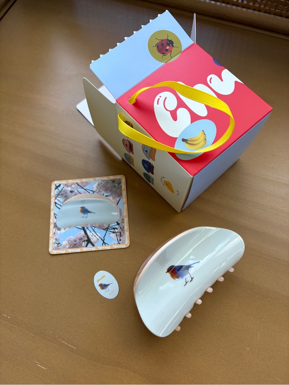 Chunks Suki Claw Clip Blind Box - Bird